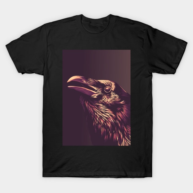 raven popart T-Shirt by cryptoartdesign